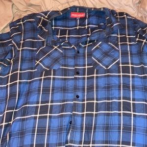 Plaid tshirt mens